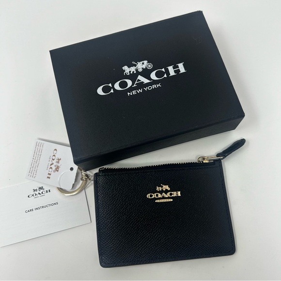 NWT Coach Mini Skinny ID Card Case Key Wallet - Picture 12 of 12